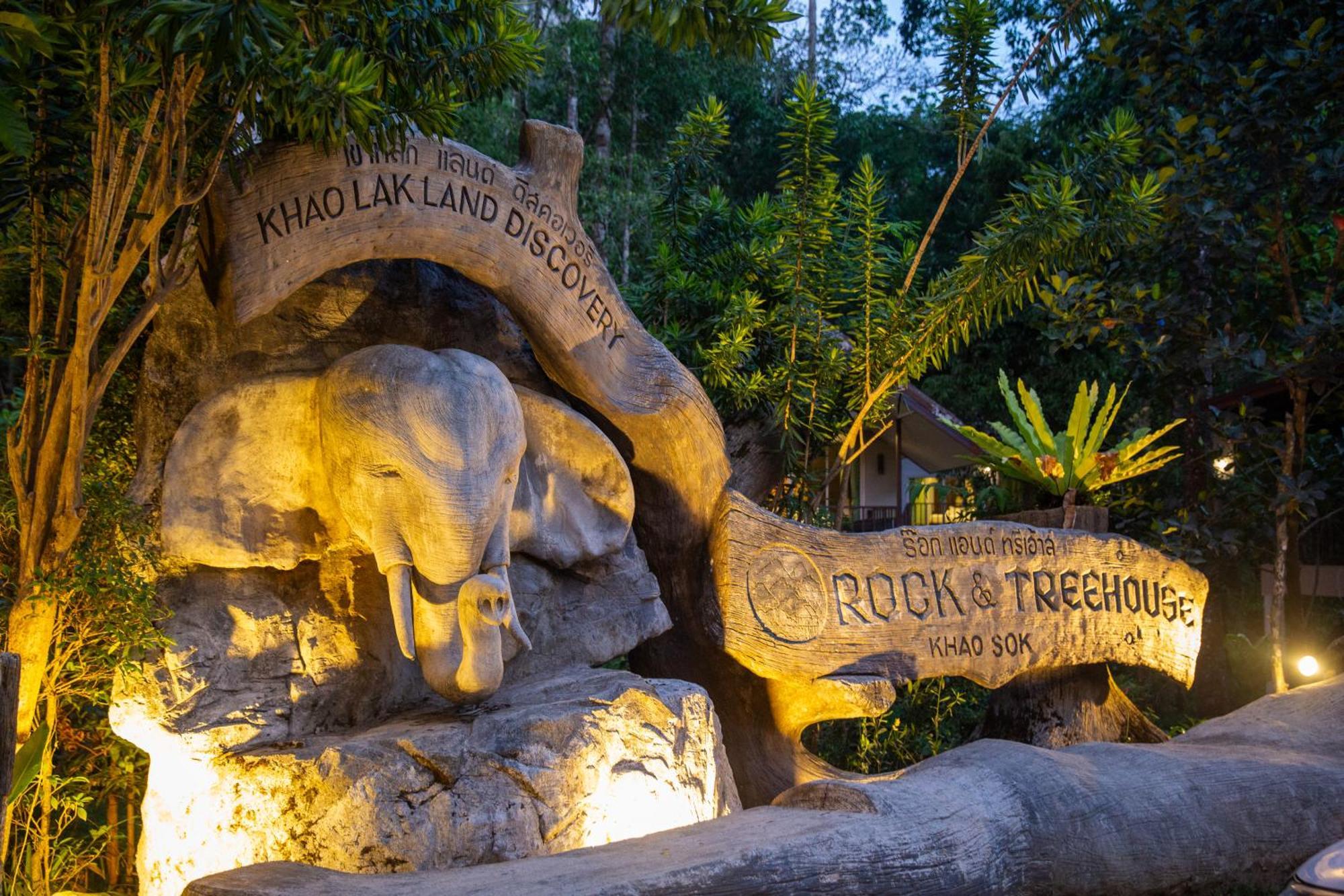 Rock And Tree House Resort Khao Sok National Park Экстерьер фото