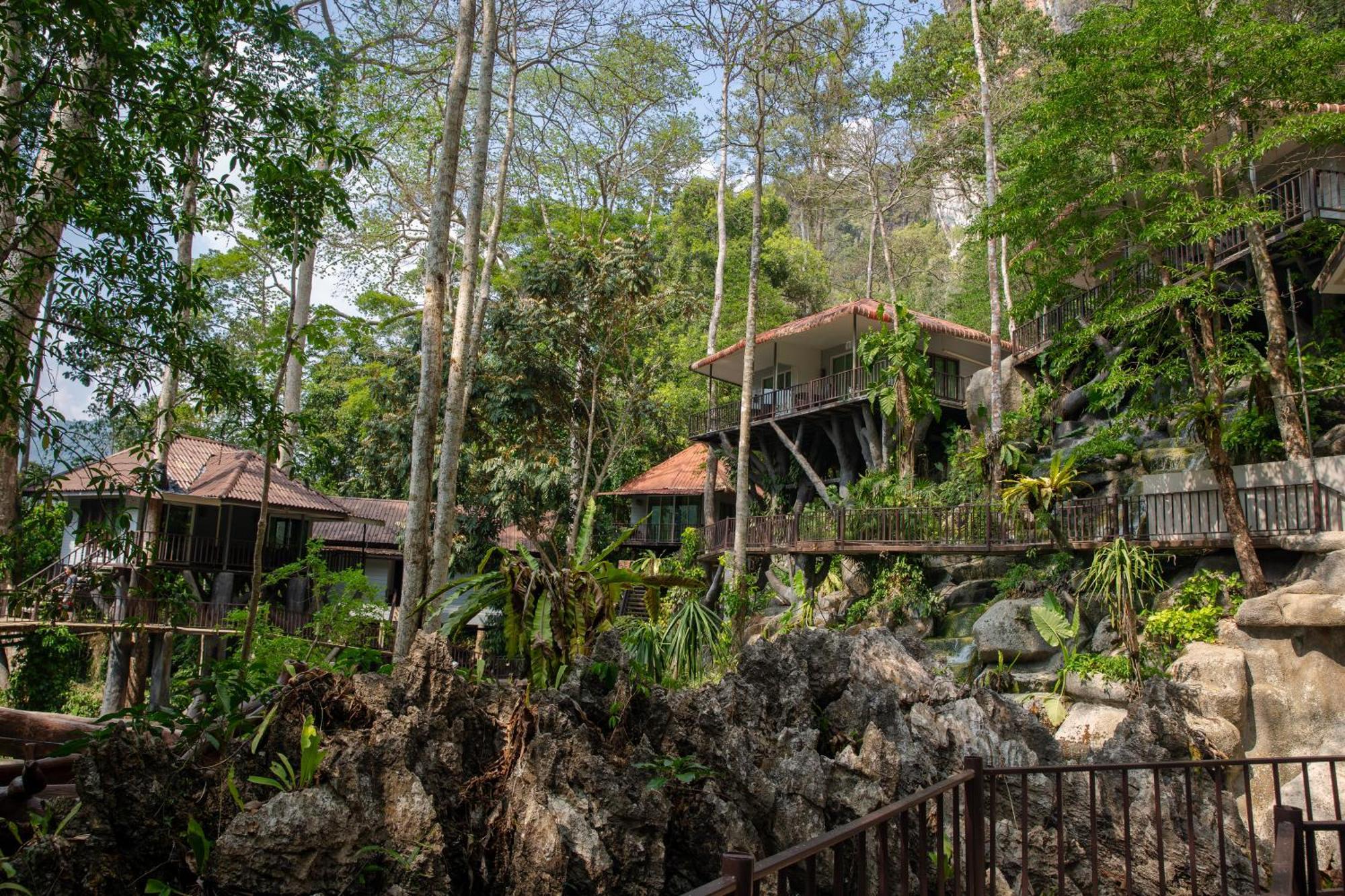 Rock And Tree House Resort Khao Sok National Park Экстерьер фото
